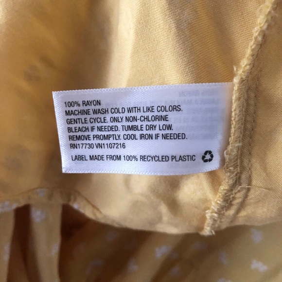 Mossimo Yellow Flowy Dress - Picture 8 of 8